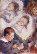 Studies of the Berard Children renoir